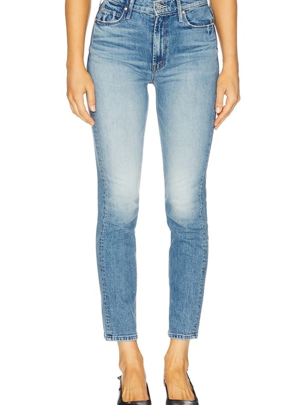MOTHER The Dazzler Flood Jeans